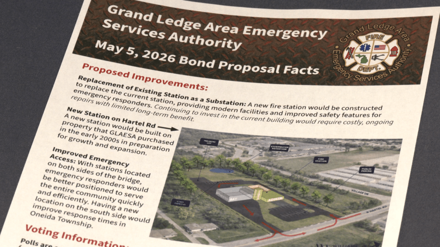 Fórum da comunidade realizado sobre o projeto de empréstimo de $22 milhões para incêndio em Grand Ledge