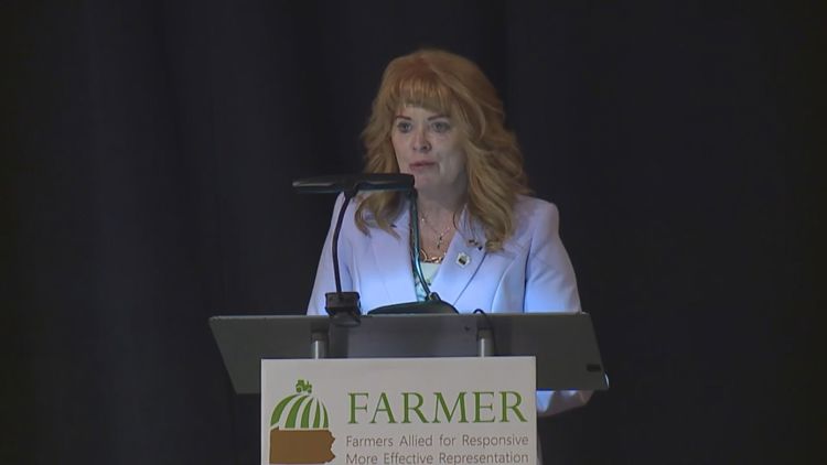 Stacy Garrity se dirige ao PA Farm Bureau enquanto a política agrícola ganha destaque na corrida eleitoral para governador